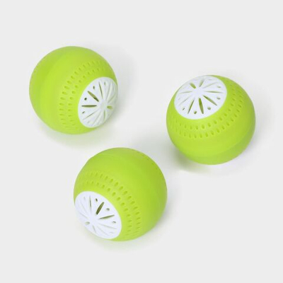 Набор из 3 поглотителей запаха для холодильника (Цвет: не задано)