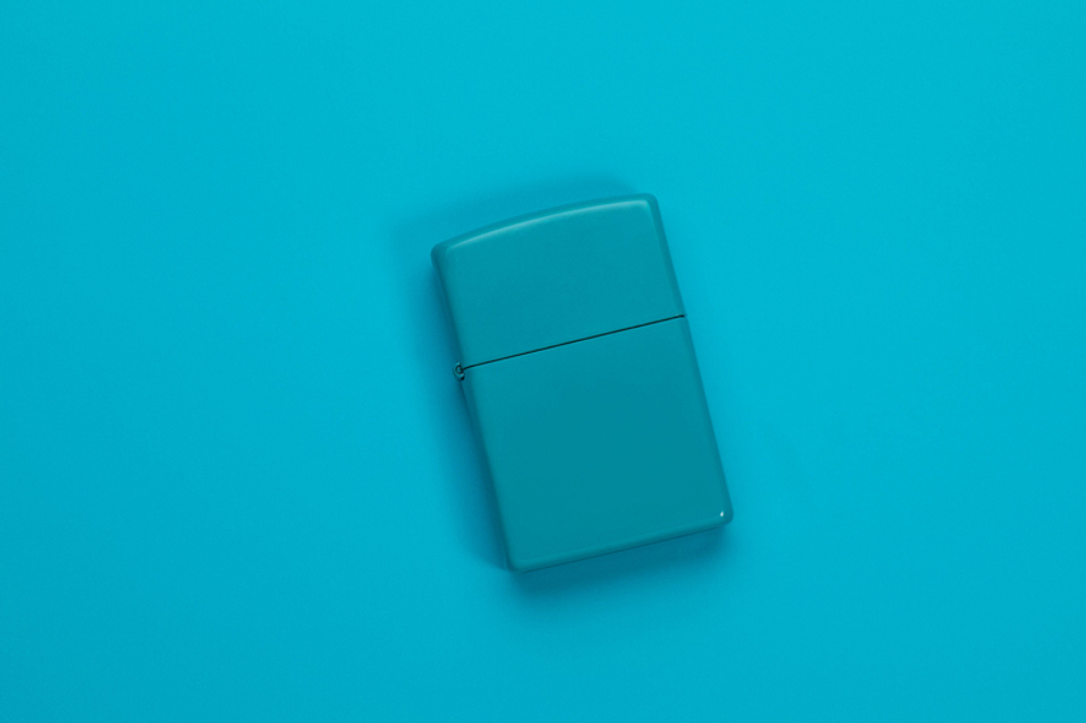 Зажигалка Classic Flat Turquoise ZIPPO 49454