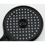 Лейка для душа GAPPO G004 3 режима, круглая, ЧЕРНЫЙ