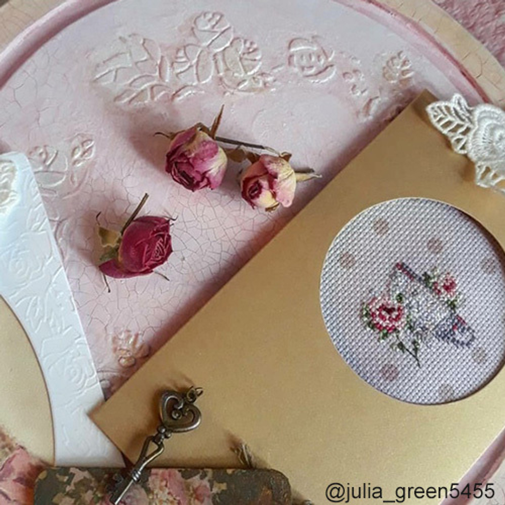 Краска с эффектом трещин «Розовый фарфор» матовая