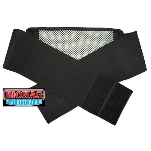 Турмалиновый пояс с магнитными вставками БИОМАГ