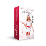 Костюм Похотливая медсестра Le Frivole бело-красный S/M