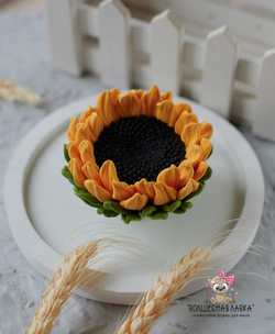 Силиконовая форма Подсолнух