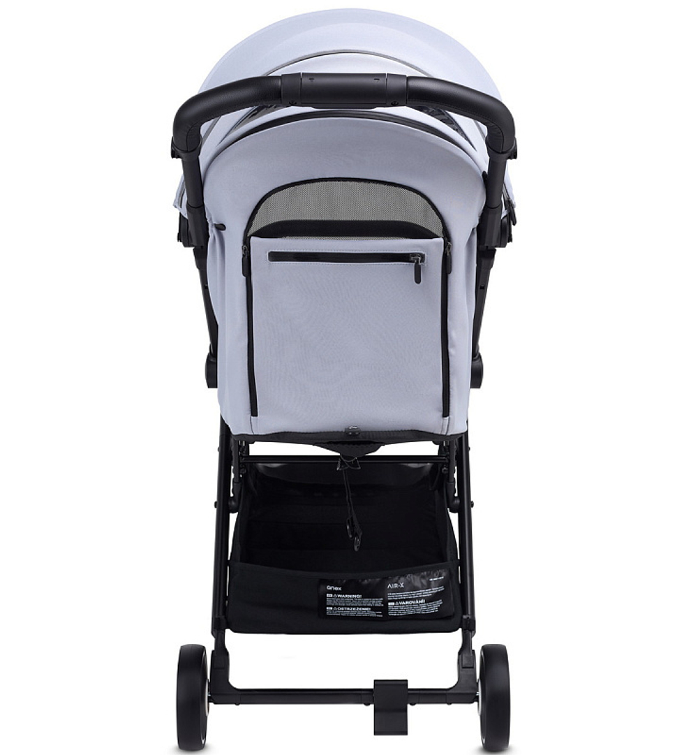 Детская коляска Anex Air-X Travel Cot 2 в 1 gray/black