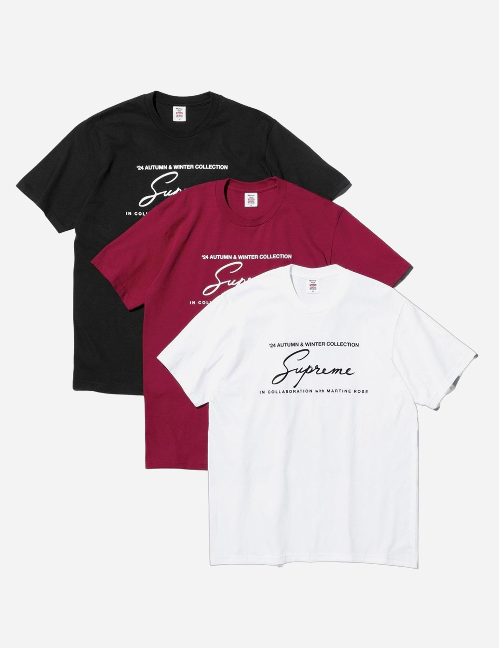 Supreme x Martine Rose Tee "Black"