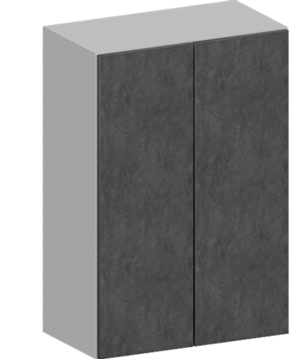 Кухня Модуль ШВВ 609 Графит / Бетон