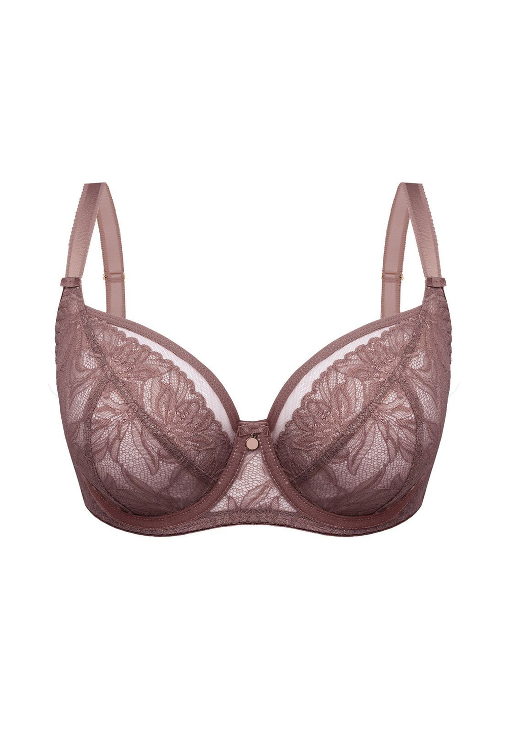 Бюстгальтер Rebecca с мягкой чашкой (Размер: 85F) (Цвет: кофейный)