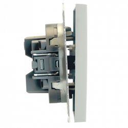 Переключатель перекрестный одноклавишный Stekker Эмили 49945