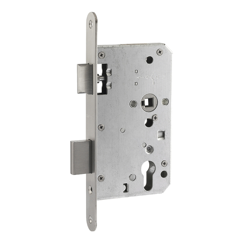 Корпус замка противопожарный КЗВ5-ПП-72 мм нержавеющая сталь