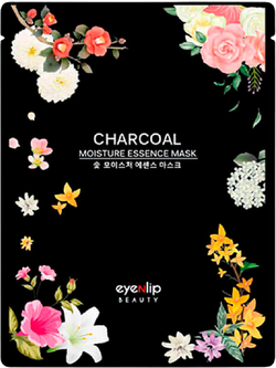 Eyenlip Маска для лица тканевая Charcoal Oil Moisture Essence Mask 25 мл