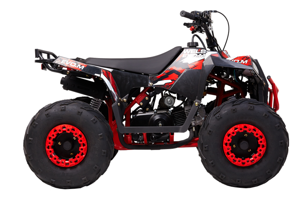 Квадроцикл Wels EVO-M 110 7" Черный-Красный