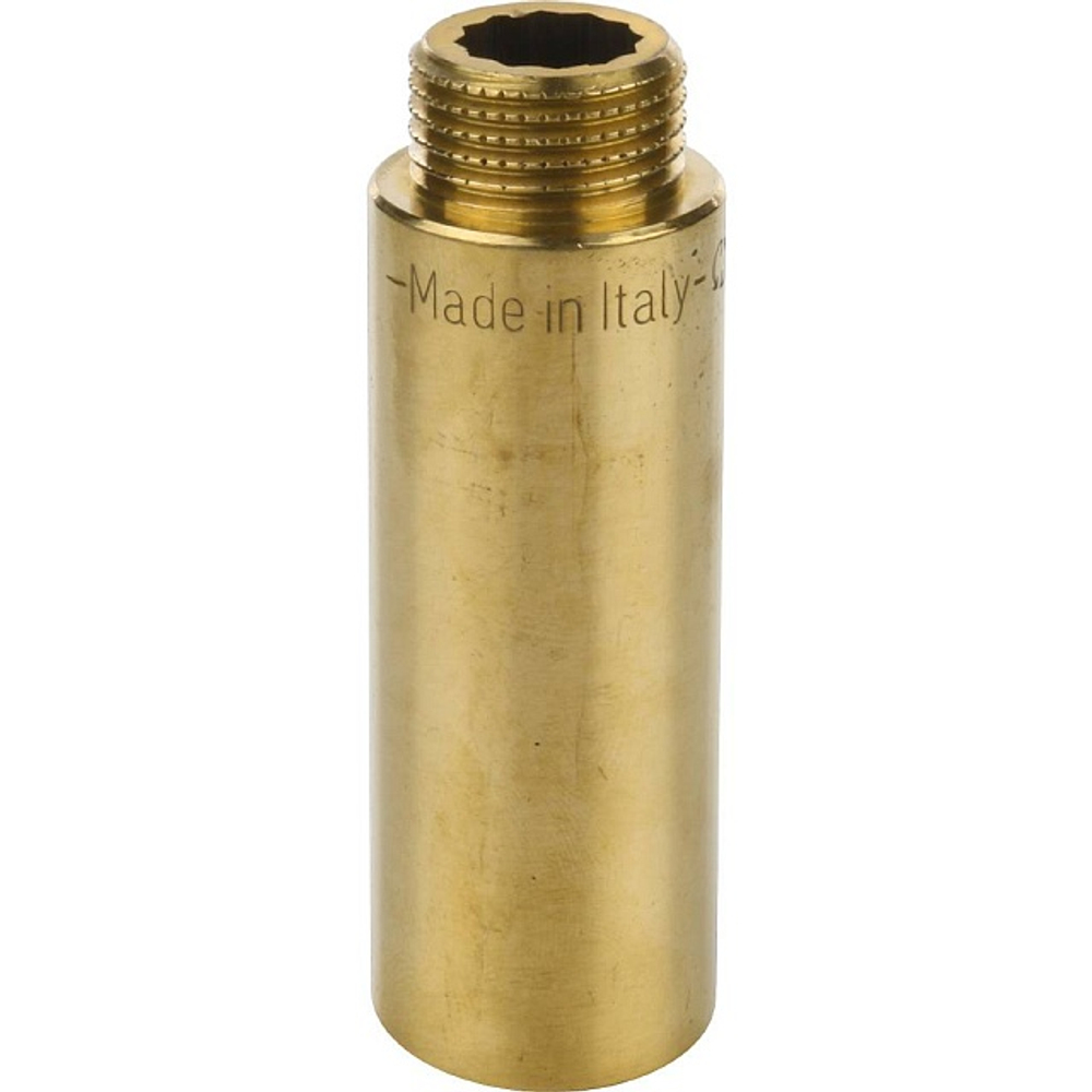 Удлинитель резьбовой STOUT SFT 0001 - 1/2" длина 70 мм (ВР/НР, латунь без покрытия)