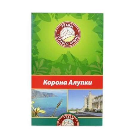 Корона Алупки коробка, 100 гр, ТМ ТРАВЫ ГОРНОГО КРЫМА