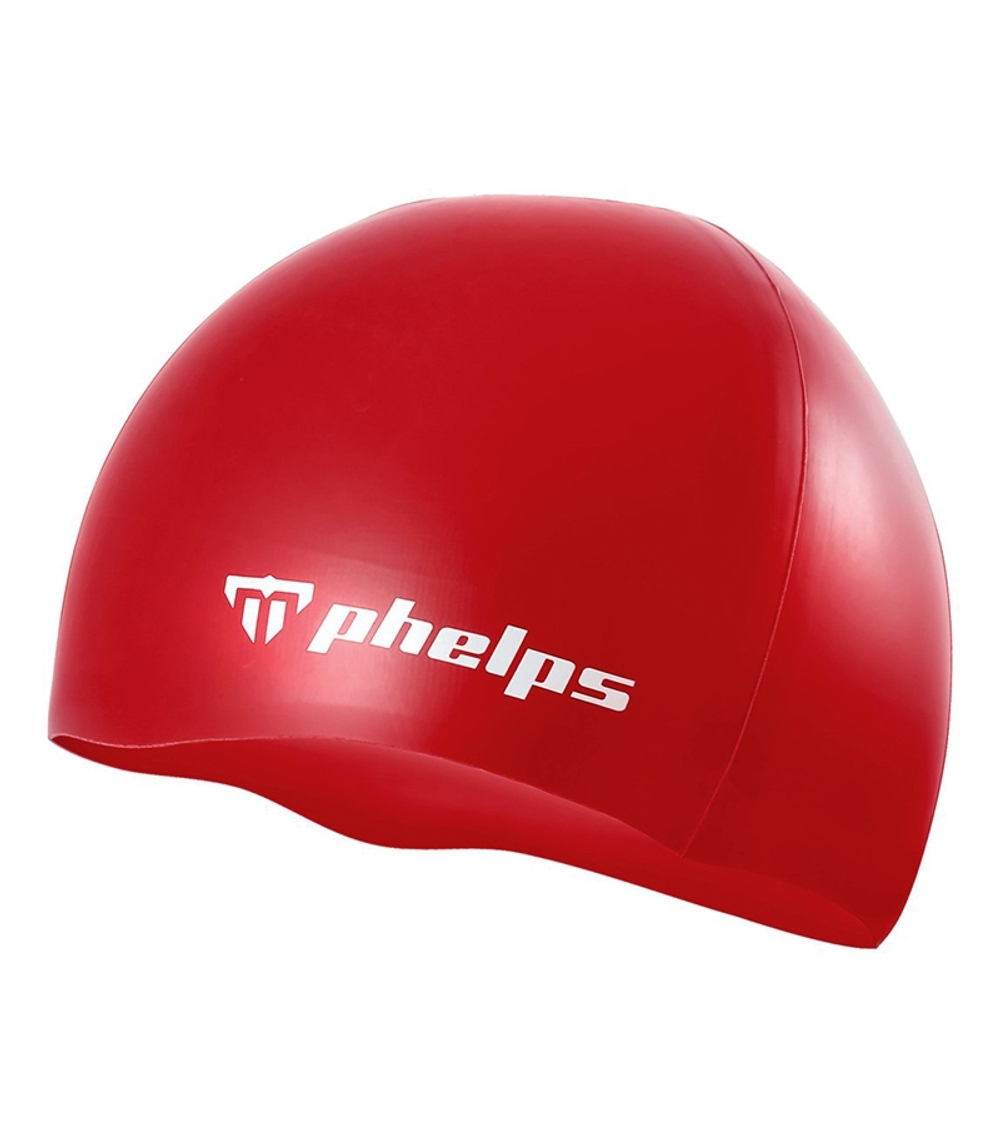 Шапочка для плавания силиконовая Phelps Classic