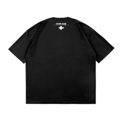 Футболка "Сестра" OVERSIZE черная