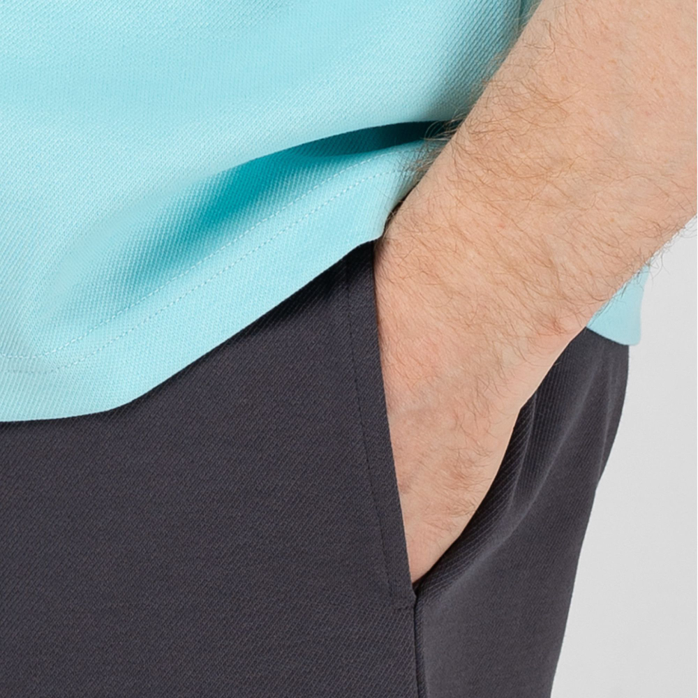 Мужской костюм для дома и отдыха: футболка и шорты (Размер: 4X) (Цвет: желтый)