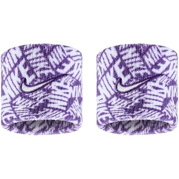 Напульсник теннисный Nike Swoosh 2P - court purple/white