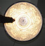 Pendant design lamp Skygarden by Flos D90 (Black)