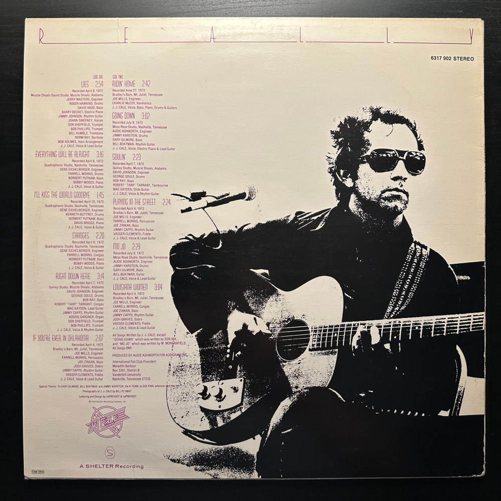 J.J. Cale - Really (Норвегия 1976г.)