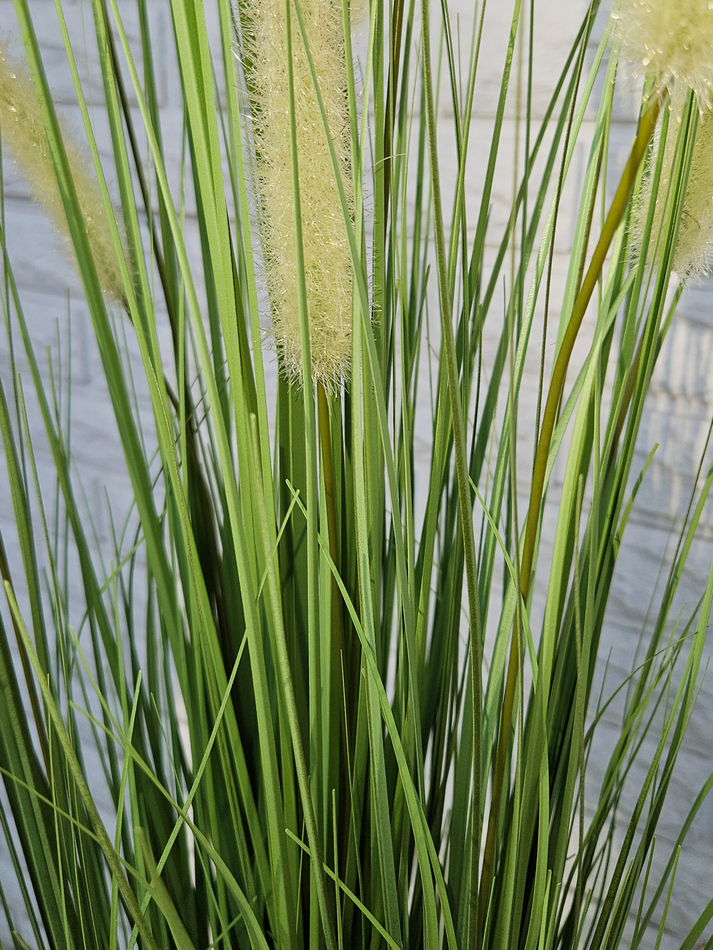 Искусственная Трава Пампасная Пеннисетум 110см в кашпо