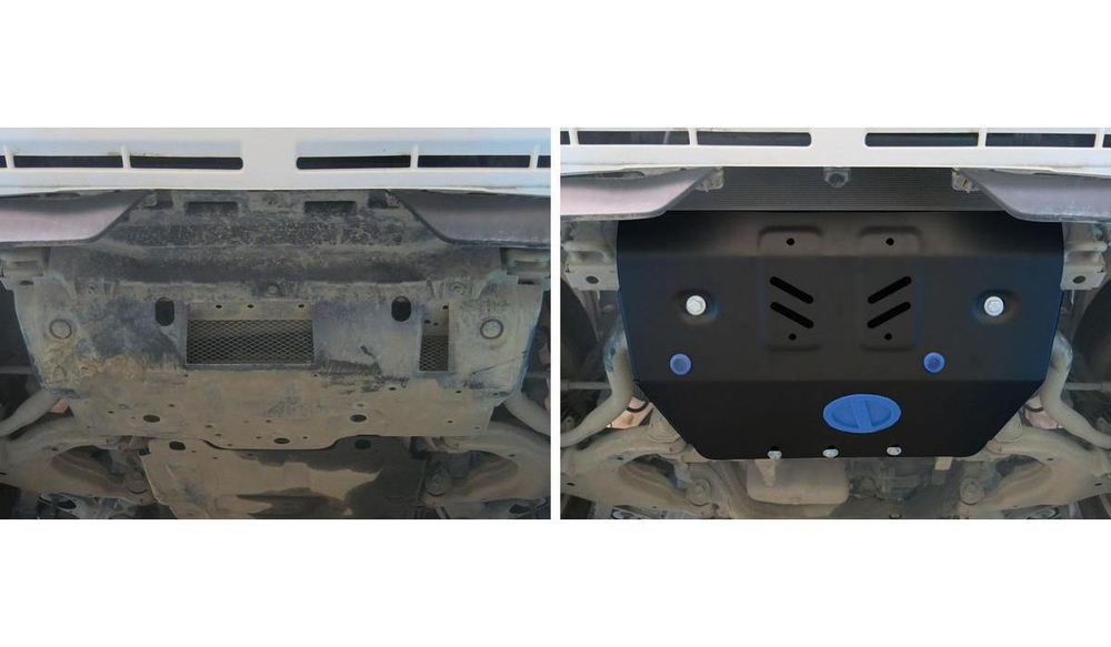 Защита картера Rival (часть 1) для Lexus GX 460 (V - 4.6) 2009-2013 2013-н.в./Toyota Land Cruiser Prado 150 (V - 2.7; 3.0D; 4.0) 2009-2013/Toyota Land Cruiser Prado 150 рестайлинг (V - 2.7; 2.8D; 3.0D; 4.0) 2013-2017/Toyota Land Cruiser Prado 150 рестайлинг (V - 2.7; 2.8D; 4.0) 2017-2020 2020-н.в., сталь 3 мм, с крепежом, штампованная, 2111.5783.1.3