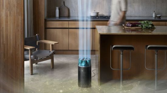 Очиститель Dyson HushJet Purfier Compact SP01 Black Teal, черный