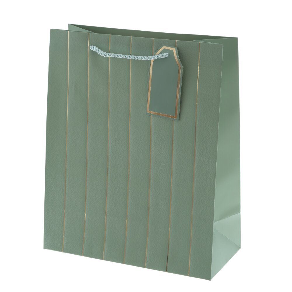 GAEM Пакет подарочный M (бумага 210г/м2, блок 12шт), L26 W12 H32 см, 4в.