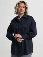Рубашка хлопковая Рина (темно-синяя) Б15224-53М LT Collection