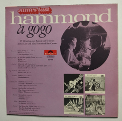 Винтажная виниловая пластинка LP James Last And His Hammond Bar Combo Hammond A Gogo (Germany 1973)