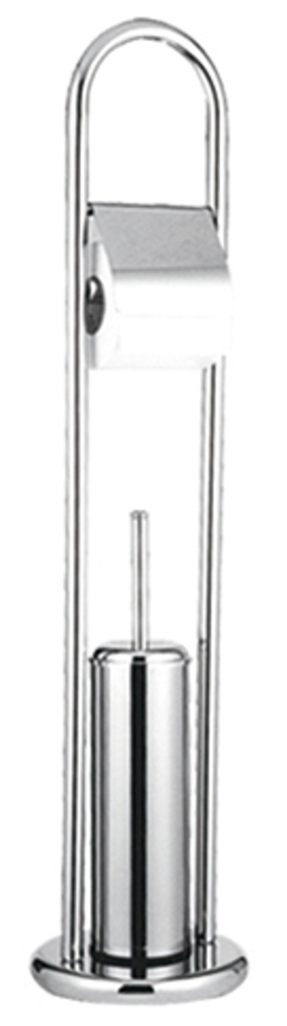 324 Ершик с бум.держ напольный (метал) РОТАТО  (6/1шт)