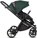 Детская коляска Tutis Mio 3 Plus Essential New 4 в 1 с автокреслом Elo Lux EduSky Black и базой 1622240 Pacific Green