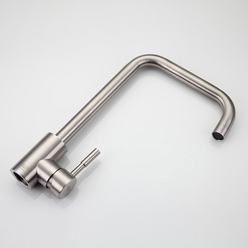 Смеситель для кухни, Frud, с картриджем, нерж, R40052