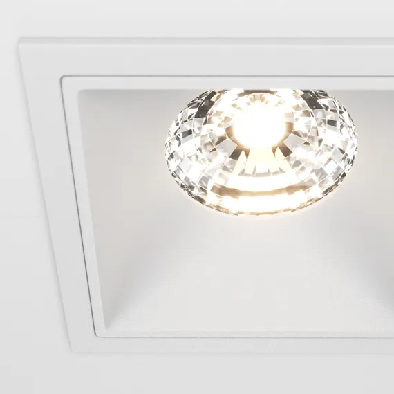 Встраиваемый светильник Альфа / Alfa LED 15 Вт 3000 К 36° Technical dl043-01-15w3k-sq-w