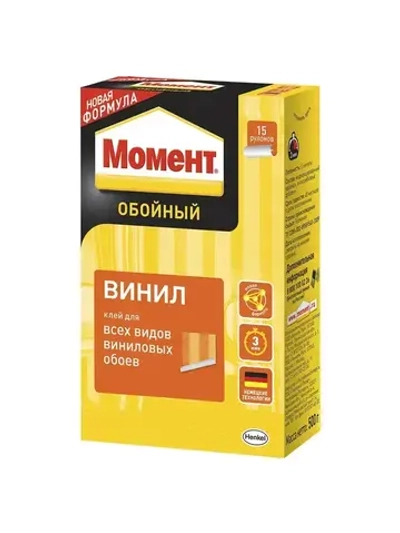 Клей для всех видов виниловых обоев Момент Винил 500 г