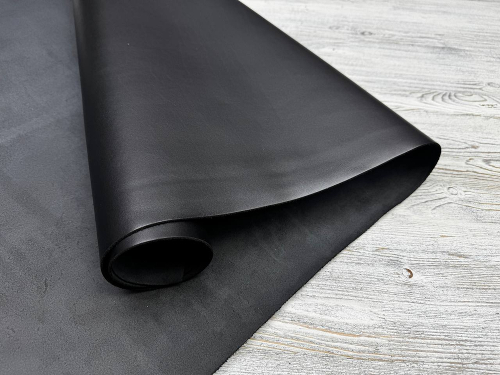 Boolwing Classic Nero (1,8-2,0 мм), цв. Черный, натуральная кожа