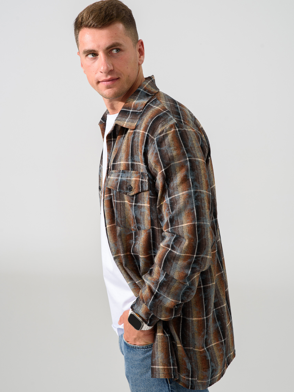 Сорочка верхняя мужская "Имидж"