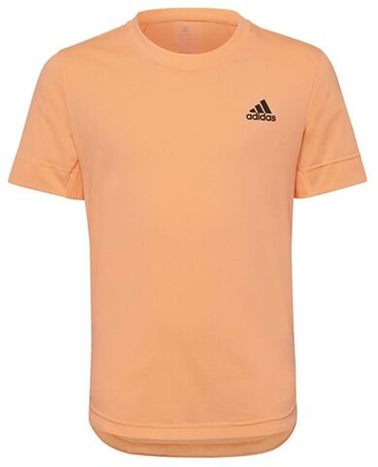 Футболка для мальчика теннисная Adidas Tennis New York Freelift Tee - Оранжевый
