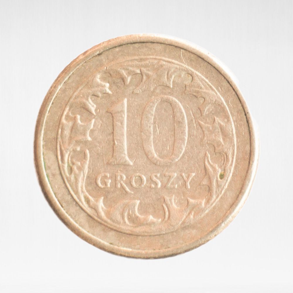 Poland, 10 Groszy, 1992, VF