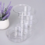 Органайзер для хранения «МАРЦИПАН», прозрачный, четыре отделения, 17.5*11.5 (упаковка коробка)