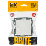 BRITE Вывод кабеля МВ10-БрБ белый IEK