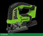Электролобзик Greenworks GD24JS (3601407)