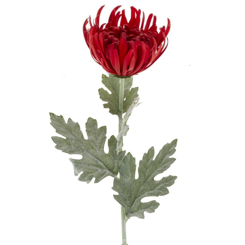 GAEM Цветок искусственный "Хризантема" (Real Touch), L20 W20 H78 см