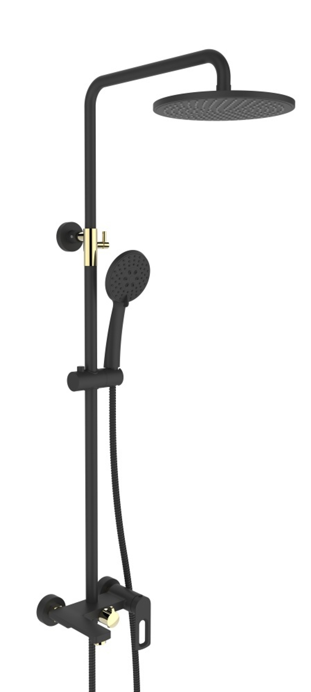 293562-CE Душевая система (чер./зол.) ViEiR (5/1шт)