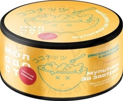 Табак для кальяна МОЛОДОСТЬ Мультики за завтрак (Рисовая каша с кокосом) 25 гр