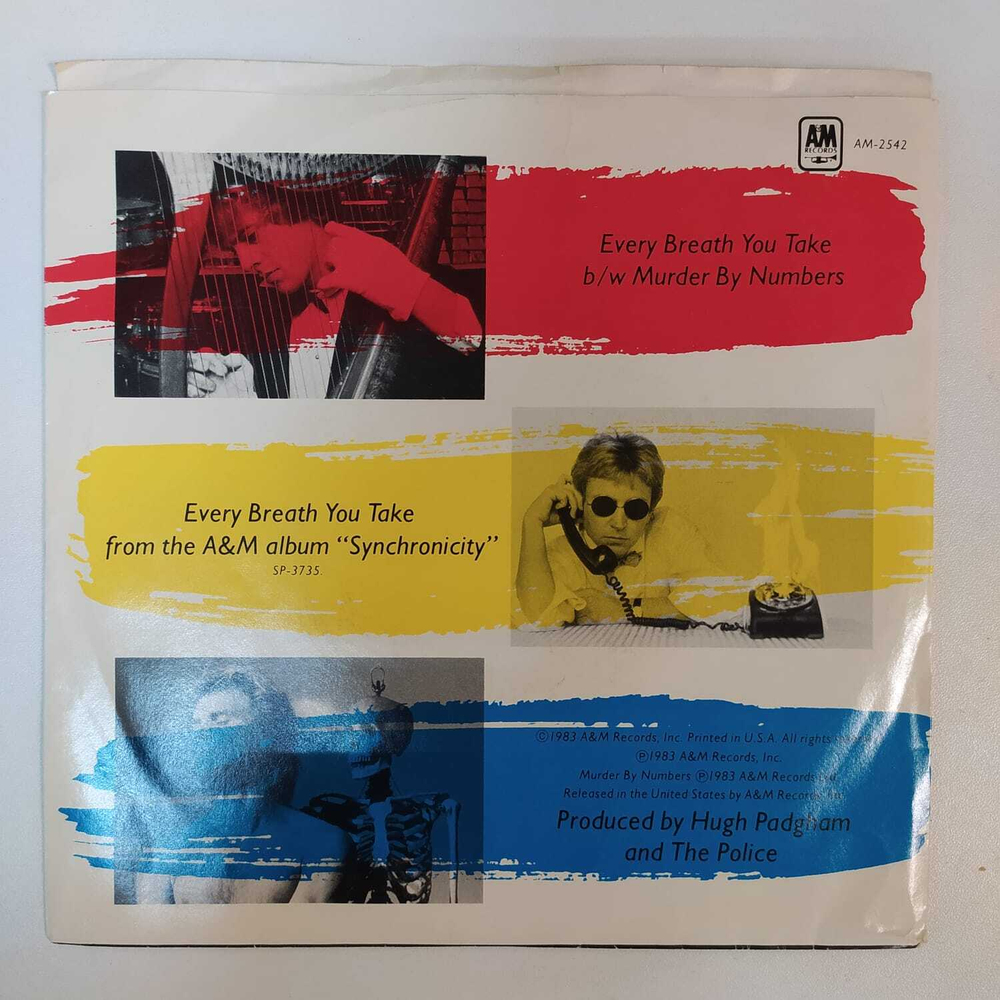 The Police - Every Breath You Take (США 1983г.) 7", 45 RPM, Single