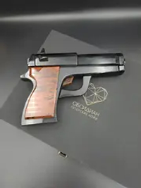 Пистолет ТТ из камня обсидиан