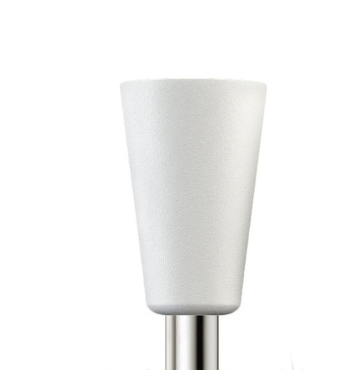 Полир для композитов, чаша Kenda, белая грубая