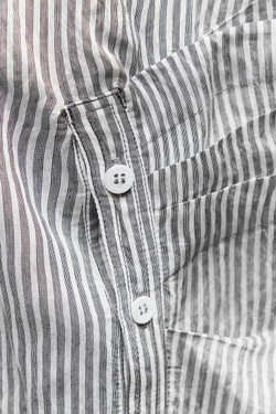 ZARA ТОП-РУБАШКА АСИММЕТРИЧНОГО КРОЯ В ПОЛОСКУ — ZW COLLECTION, ПОЛОСКИ