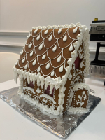 БОЛЬШОЙ ПРЯНИЧНЫЙ ДОМИК (21 см) - семейный мастер-класс-практика