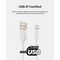 Кабель Belkin BoostCharge Braided USB-A - USB Type-C 2м (CAB002bt2MWH) White